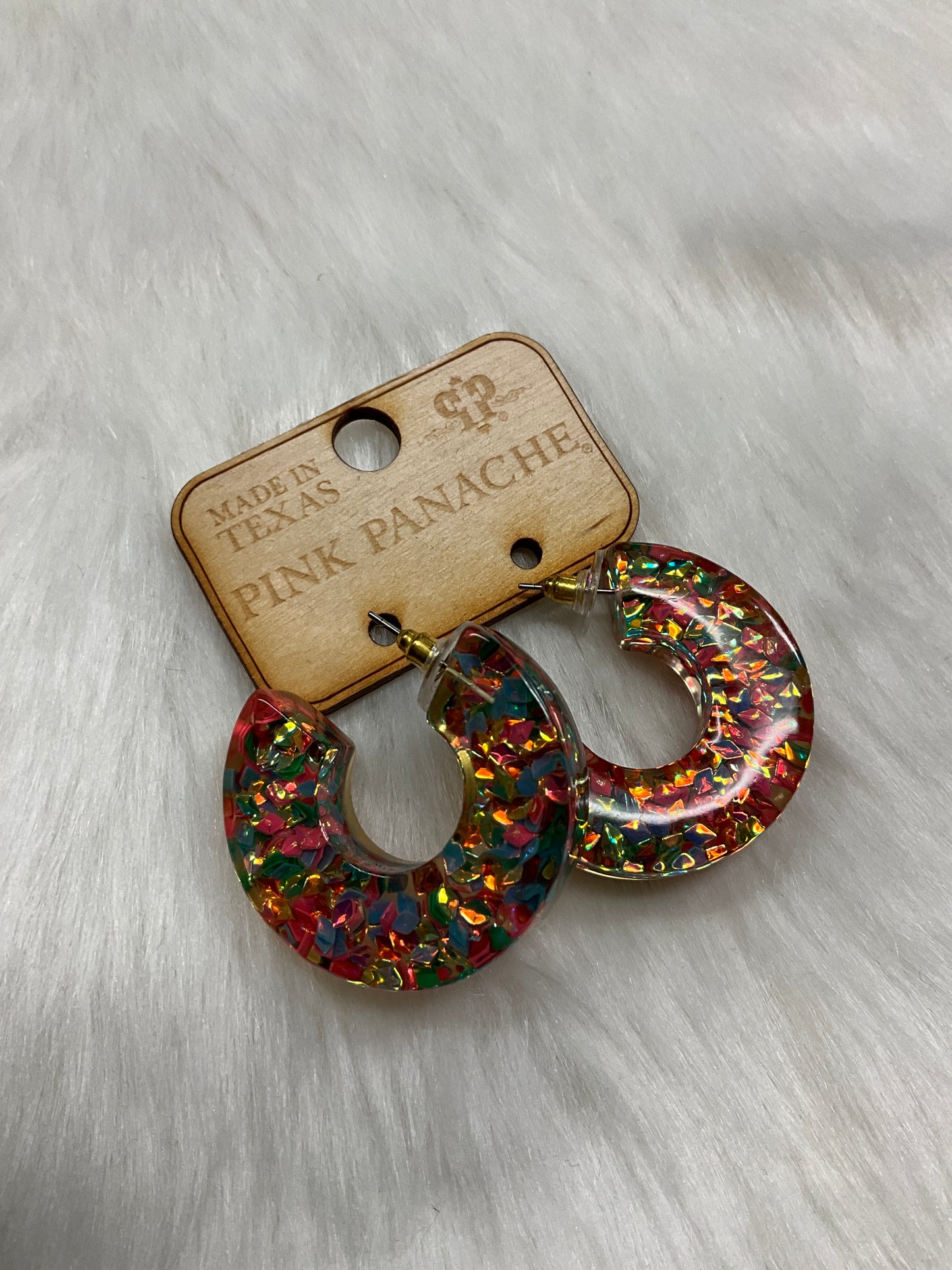 Pink Panache Earring