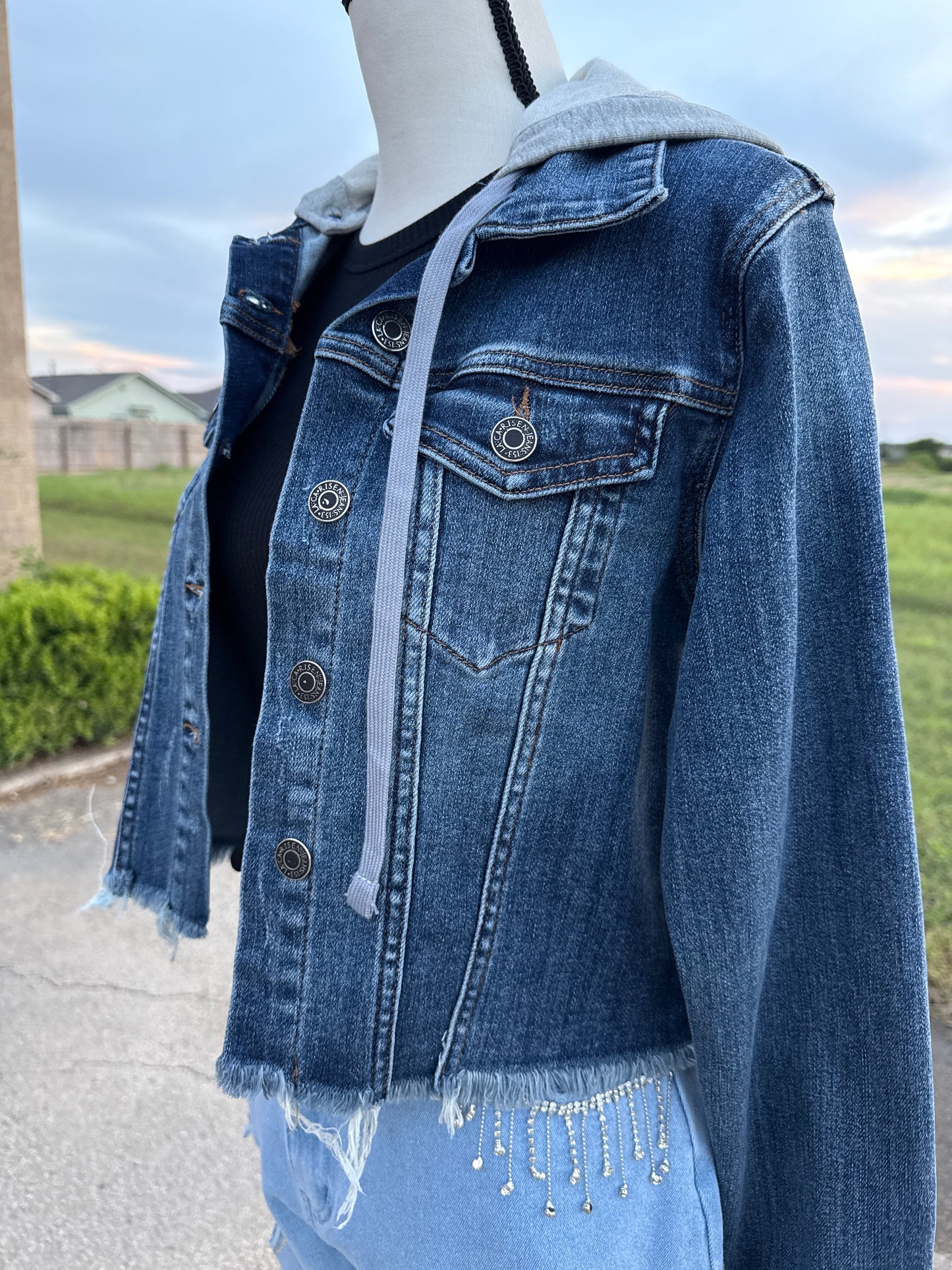 Risen Distressed Jacket w/ Hood