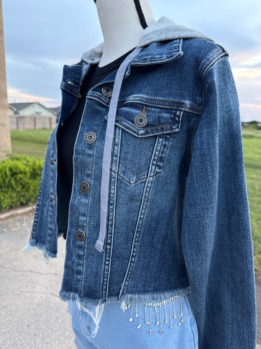 Risen Distressed Jacket w/ Hood