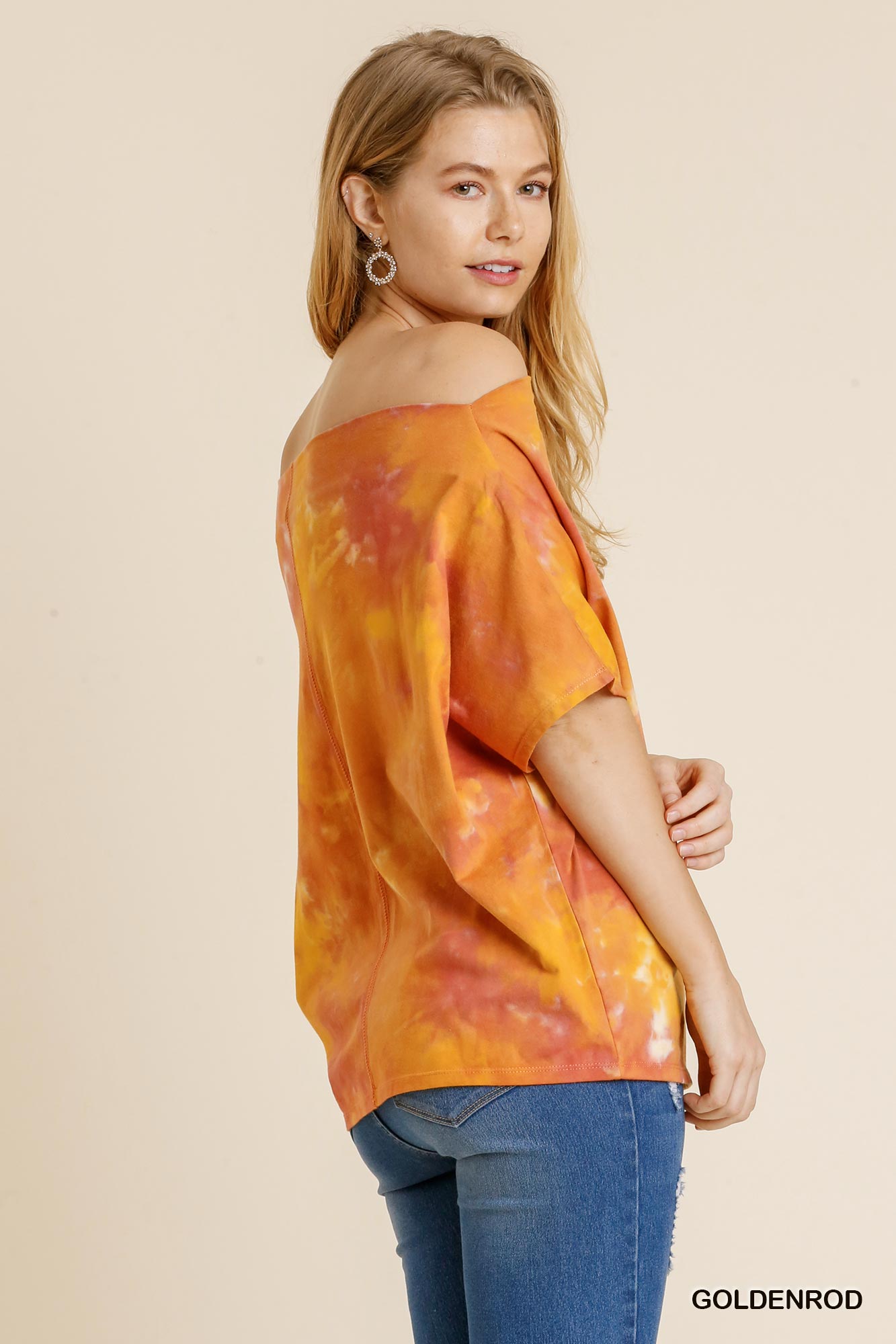 Tie Dye Off Shoulder