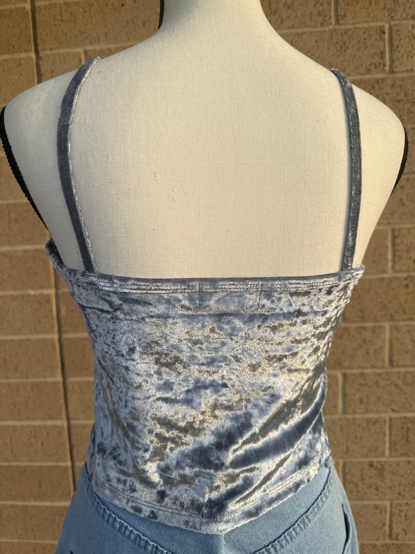 Velvet V-Neck Tank