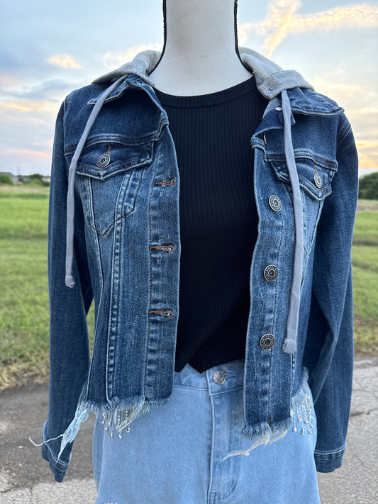Risen Distressed Jacket w/ Hood