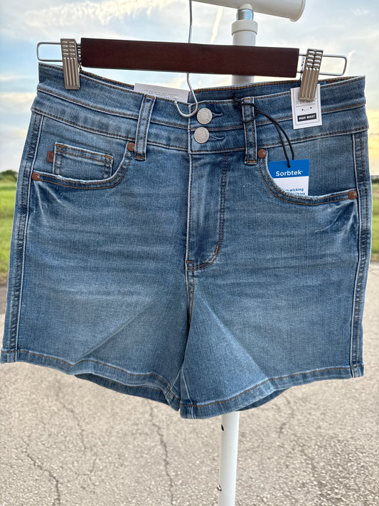 Judy Blue - TC Double Waistband Shorts