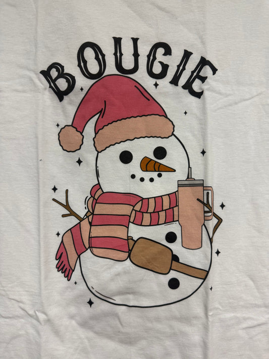 Bougie Snowman Tee