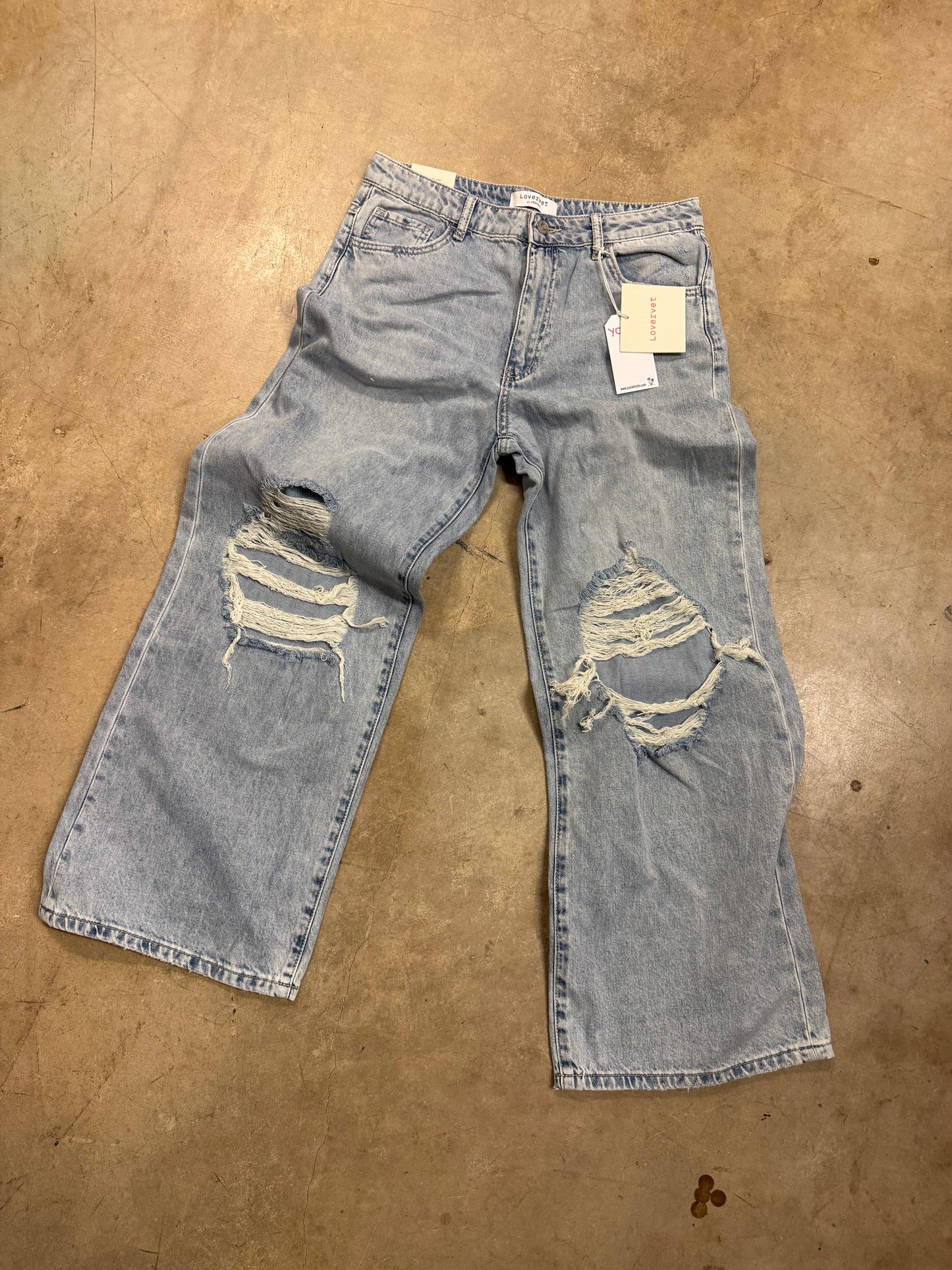 Loveret Super High Rise - Light Denim
