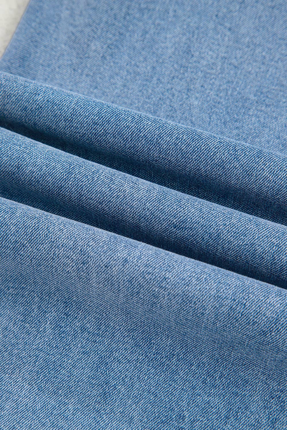 Bow Knot Sash Tie Wide Jeans