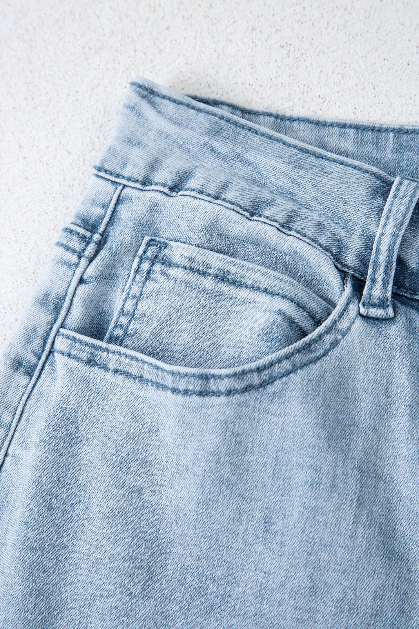 Bow knots Straight Loose Jeans