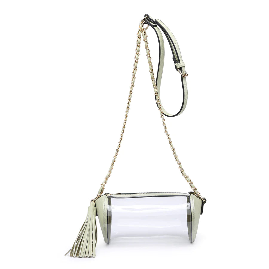 Game Day Clear Cylinder Crossbody