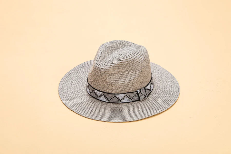 PAXTON SUN HAT W/ AZTEC TRIM