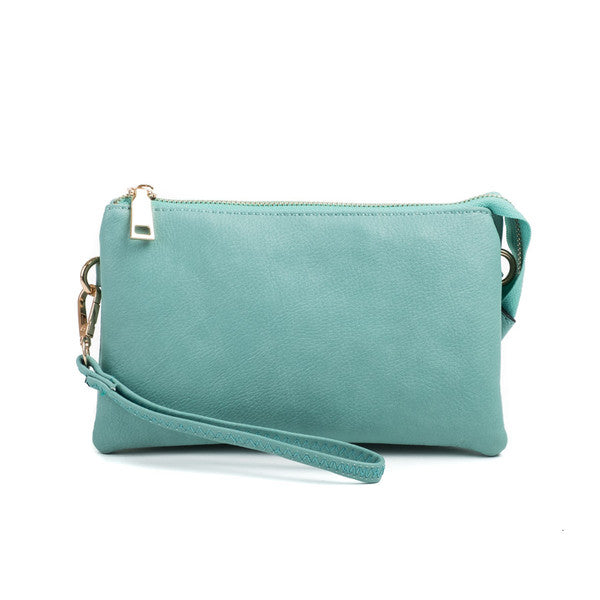 RILEY 3 COMPARTMENT CROSSBODY / WRISTLET