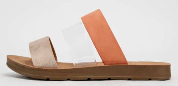 Orange tone sandal